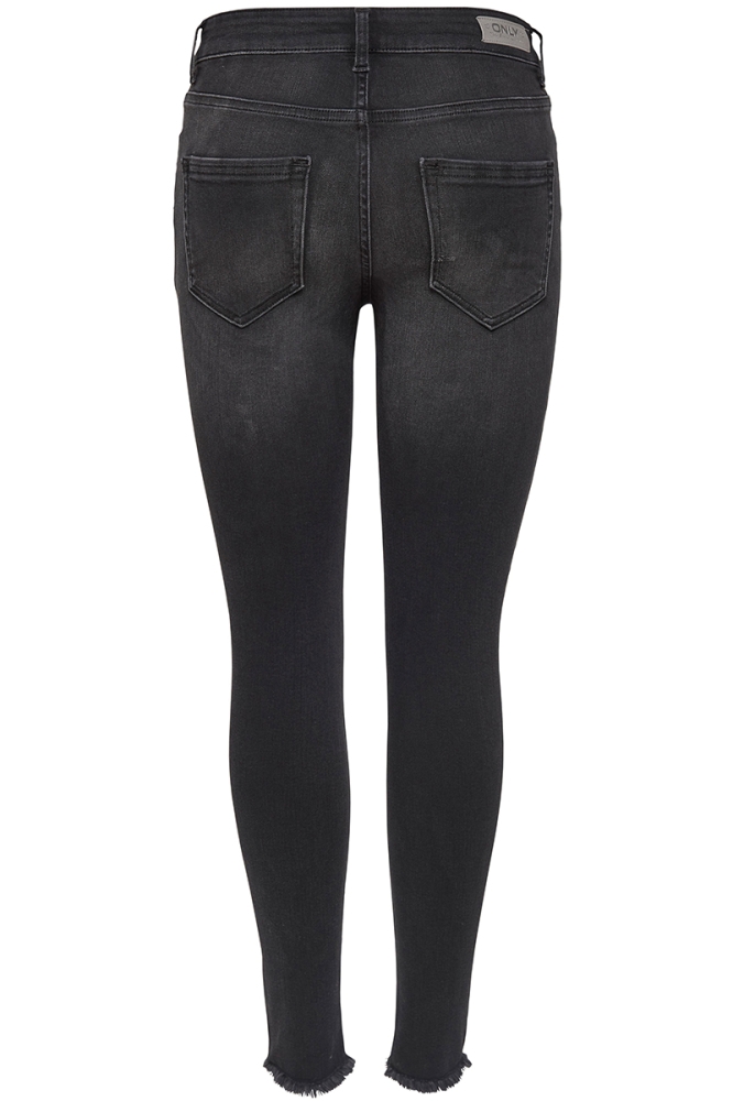 ONLBLUSH MID ANK RAW JEANS REA1099 15157997 Black Denim